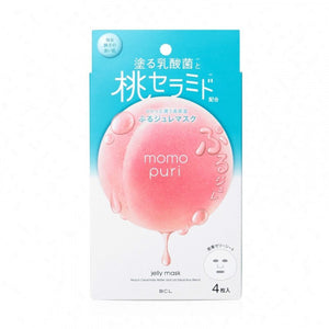 Momo Momo Puri 蜜桃保濕啫喱面膜 4pcs