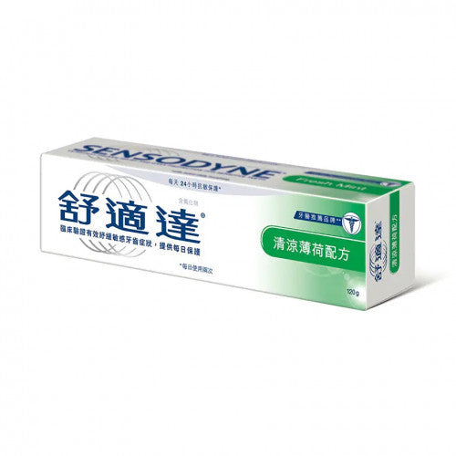 Drug 藥品 舒適達清涼薄荷牙膏 120g x3