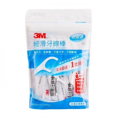 Miscellaneous 雜貨 3M細滑牙線棒(獨立裝) 32pcs