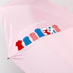 Miscellaneous 雜貨 卡通貓爪雨傘 - baby pink 1pc
