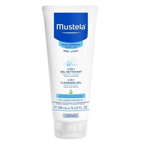 Mustela 妙思樂 二合一髮膚沐浴露 200ml