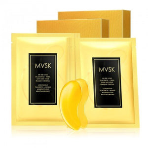 MVSK 【★專利五胜肽】奢稀金羊胎蜂蜜祛皺水凝眼膜 8g x 10pairs