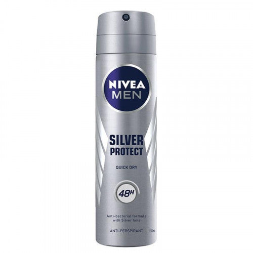 Nivea 妮維雅 男士銀離子配方抗菌止汗噴霧香氛 150ml