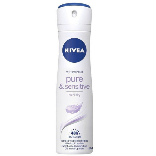 Nivea 妮維雅 低敏純淨止汗噴霧香氛 150ml