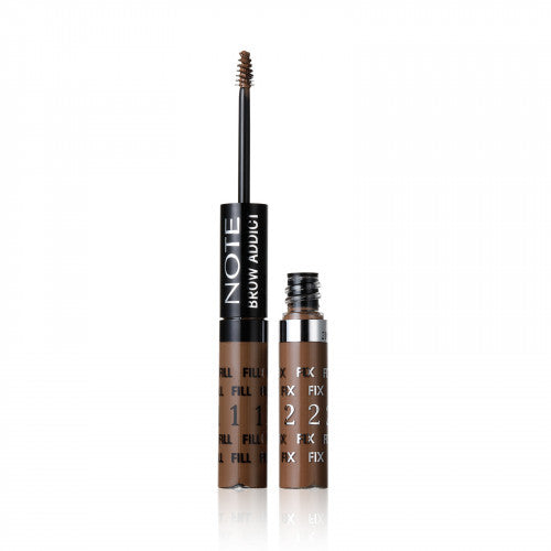 NOTE Brow Addict Tint & Shaping Gel #02 Light Brown 5ml+5ml