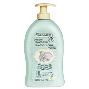 Naturaverde 小飛象嬰兒二合一沐浴洗髮露 400ml