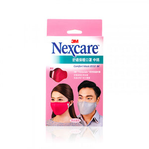 3M Nexcare 3M舒適保暖口罩(粉红色中碼) 1pc