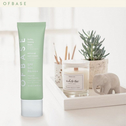 OFBASE 純素保濕舒緩防曬霜 SPF50+ PA++++ 50ml