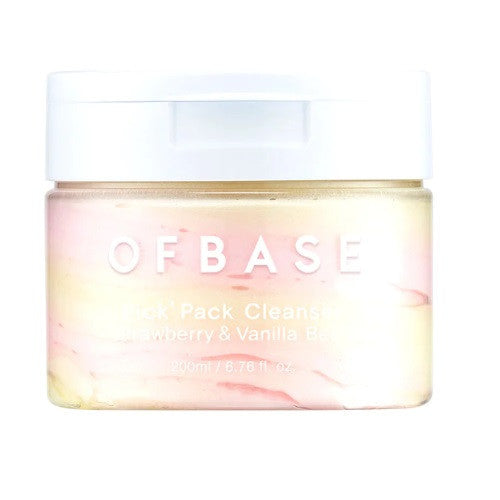 OFBASE 草莓香草亮白保濕潔面霜 200ml