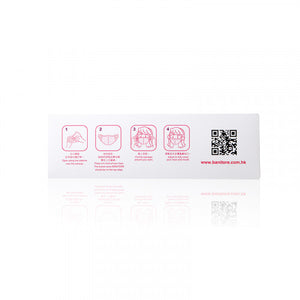 便利妥 獨立包裝成人護理3D口罩(粉紅色)(中碼) 20個