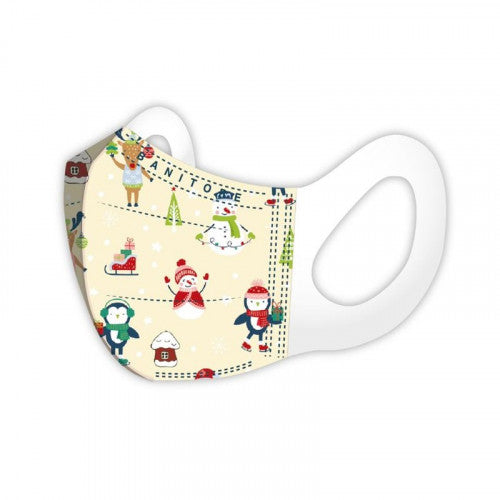 Banitore 便利妥 2022聖誕3D成人護理口罩(大碼) 20pcs