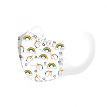 將圖片載入圖庫檢視器 Banitore 便利妥 3D兒童護理口罩 - (細碼) (彩虹獨角獸系列) 20pcs

