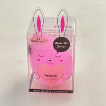 將圖片載入圖庫檢視器 RUBYFACE 水滴形化妝蛋 (小兔盒) - Hot Pink 1pc
