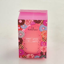 將圖片載入圖庫檢視器 RUBYFACE 水滴形化妝蛋 (甜甜圈盒) - Pink 1pc
