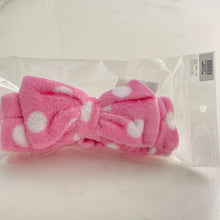 將圖片載入圖庫檢視器 RUBYFACE 洗面髮帶 (粉色波點) 1pc
