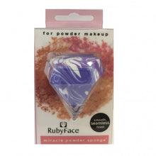 將圖片載入圖庫檢視器 RUBYFACE 雙色鑽石形化妝蛋 - Purple 1pc
