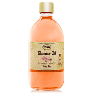 SABON 玫瑰花茶沐浴油 500ml