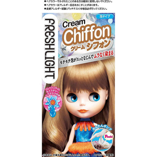 Schwarzkopf Milky Foam Color 30g + Cream Chiffon 60ml #輕柔忌廉棕 1pc