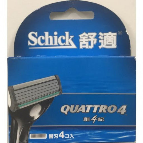 Schick 舒適 補充裝刀片四片 1pcs