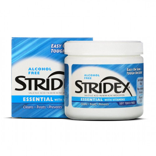 STRIDEX 水楊酸清潔祛痘棉片 (藍) 55pcs