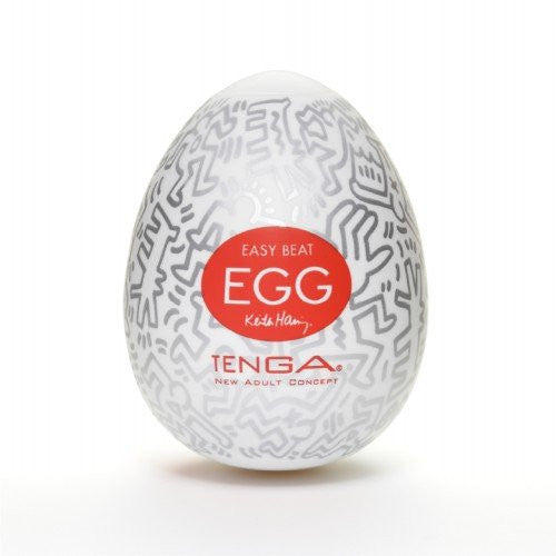 Tenga TENGA × Keith Haring: 聯乘EGG PARTY 一次性飛機蛋 1pc