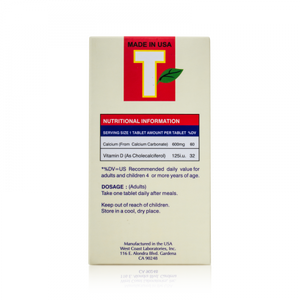 Torwo 大和 鈣片Vitamin D 100粒