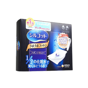 Unicharm SILCOT 化粧棉 (只需1/2化妝水 ) 40pcs