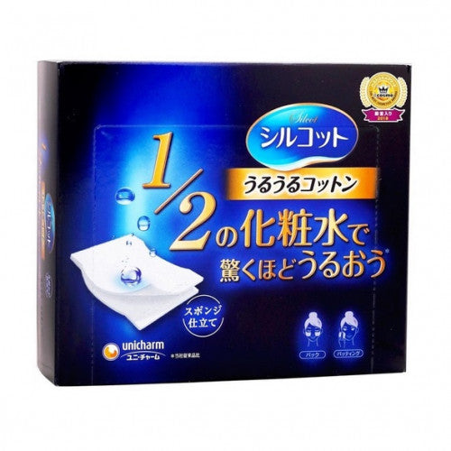 Unicharm SILCOT 化粧棉 (只需1/2化妝水 ) 40pcs