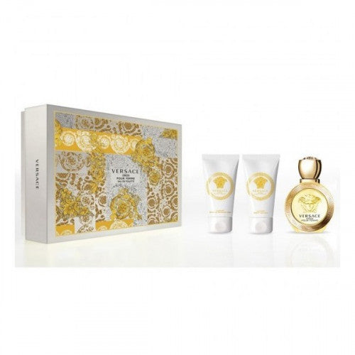 Versace 范思哲 Eros Pour Femme (W) EDT + S/G + B/L 50ml+50ml+50ml