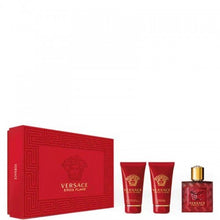 將圖片載入圖庫檢視器 Versace 范思哲 愛神火焰 EROS FLAME 男性淡香精套裝 50ml+50ml+50ml
