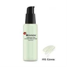 將圖片載入圖庫檢視器 WOWWOW 透明質酸調色粧前底霜SPF30 PA++ #01 綠色 30ml
