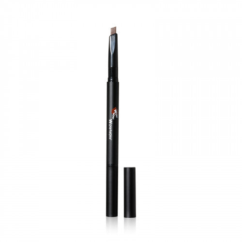 WOWWOW Triangular Shape Eyebrow Pencil #01 Brown 1pc