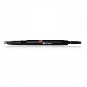 WOWWOW Triangular Shape Eyebrow Pencil #01 Brown 1pc