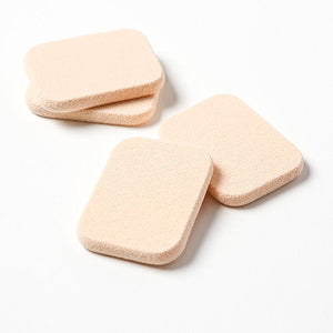 ZENO 韓國方形膚色粉撲 (4 個裝) 4pcs