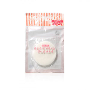 ZENO 韓國圓形珍珠洗面撲 1pc